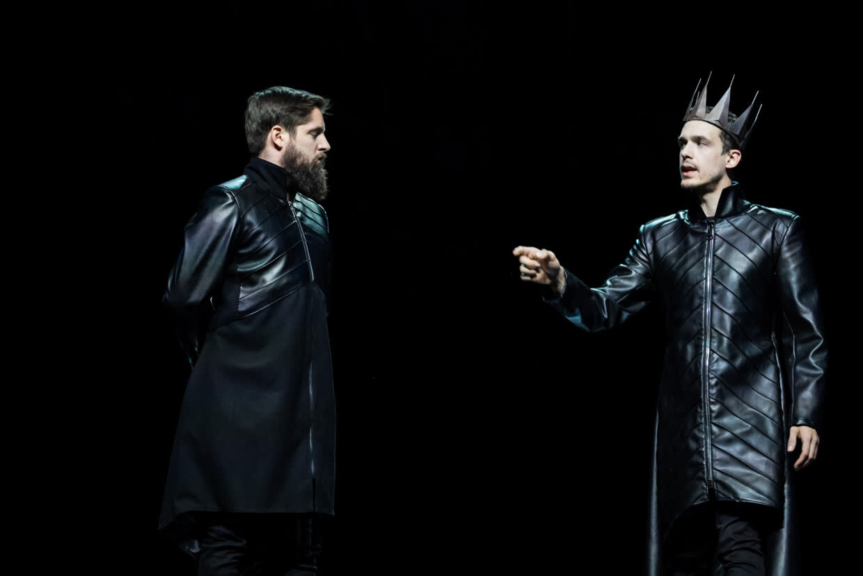 Ondřej Halámek a Marco Salvadori jako Fortinbras
